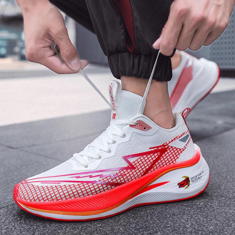Wholesale New Fashion High Quality  Ultra Flexible Light Weight Air Cushion Support Custom Men Women Sneakers Running Shoes