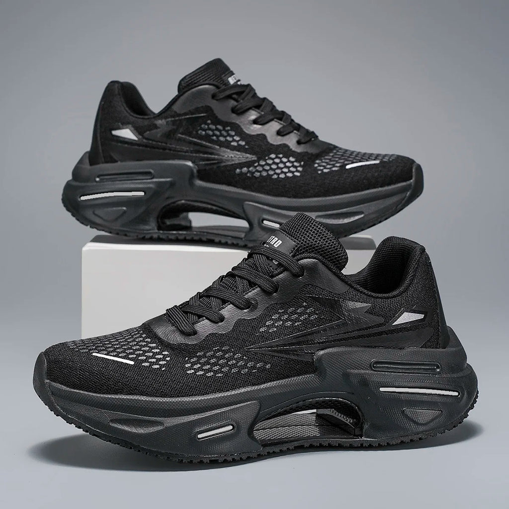US 13 14 EUR 47 48 Lightweight Mesh Running Shoes with Cushioned EVA Midsole and TPU Heel Stabilizer for Gym Training Everyday