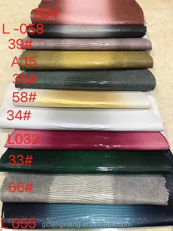 Genuine Lizard Skin Open Back Eco-Friendly Handbag for Versatile Use in Shoes Belt Furniture Dress Sofa