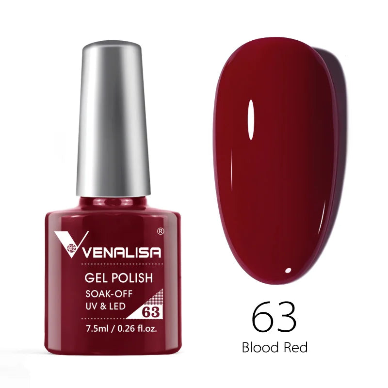 Venalisa Nail Gel Polish Fall Nail TPO FREE Long Wear Semi Permanent Soak Off UV LED Gel Nail Polish Gel Lacquer