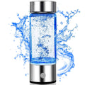 Hot Selling OEM Hydrogen Rich Cup Alkaline Ionizer USB Rechargeable Generator Ionization Water Bottle Glass Cup Jug