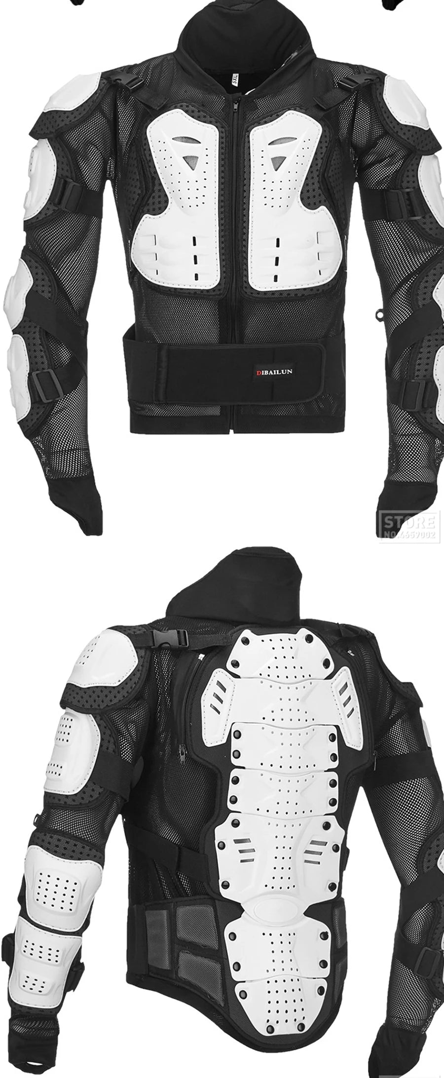 HEROBIKER Motorcycle Jacket Men Full Body Armor Motorcycle Motocross Racing Moto Armor Riding Motorbike Protection Size S-5XL