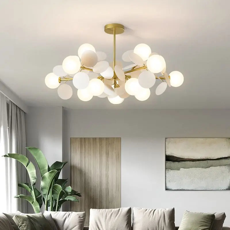 Colourful Branch Chandelier for Bedroom Living Room Acrylic Hanging Lamps Lustre Mood Ceiling Light Modern Led Chandeliers