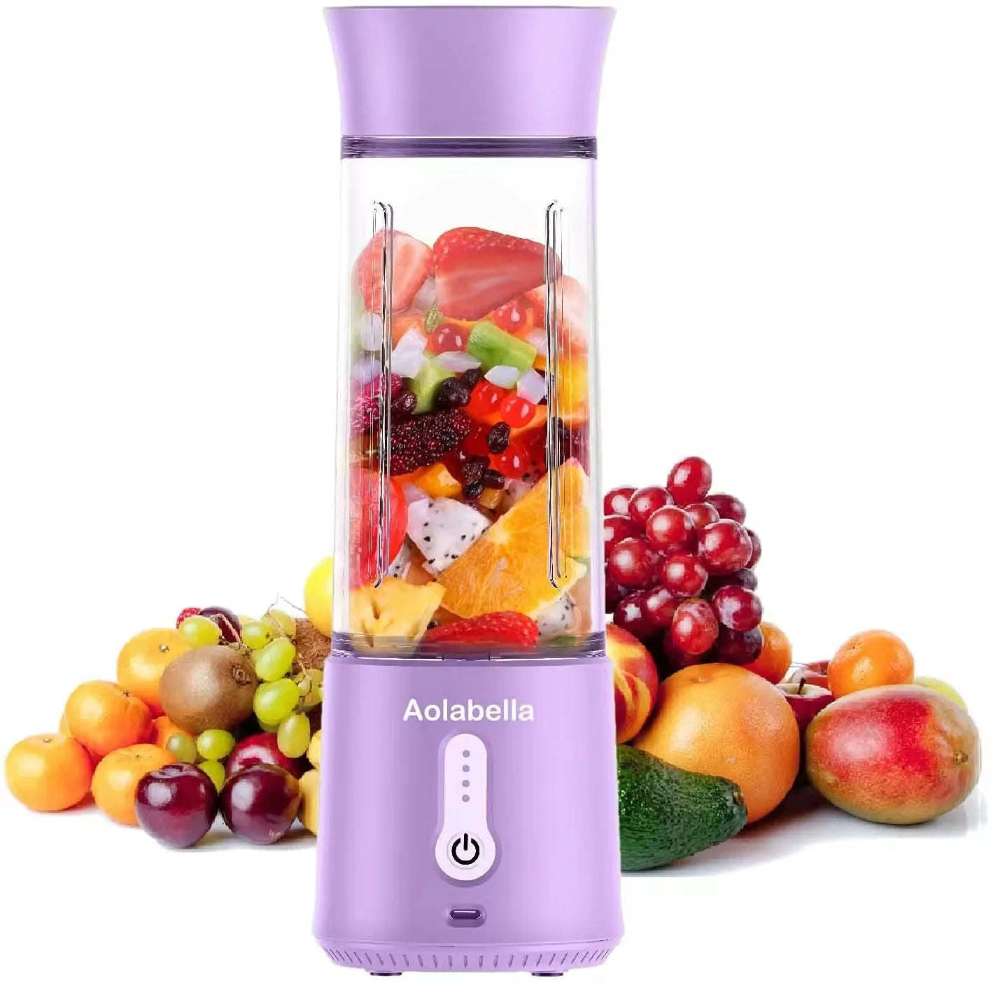 Patent A7 Fresh Juice Portable Blenders Mini Fresh Fruit Smoothie Milkshake Mixer Licuadora Portatil Juicer with 6blades for Gym