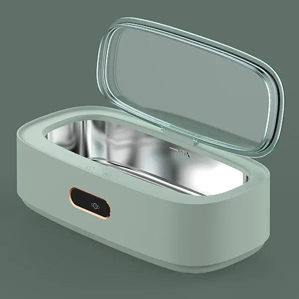 Ultrasonic Automatic Glasses Cleaner Ultrasonic Cleaning Machine Portable Glasses Cleaner for Glasses Jewelry
