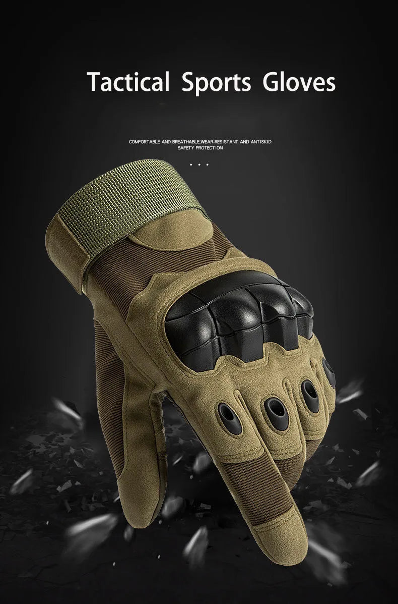 Outdoor sport Hunting Full Finger Walking Gloves Mountaineering Gloves Touch Design Fitness Protection Sports Motorcycle Gloves