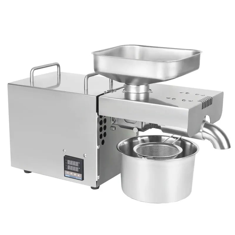 K18 Stainless Steel Oil Presser Automatic Home Commercial Peanut Oil Press Machine Price