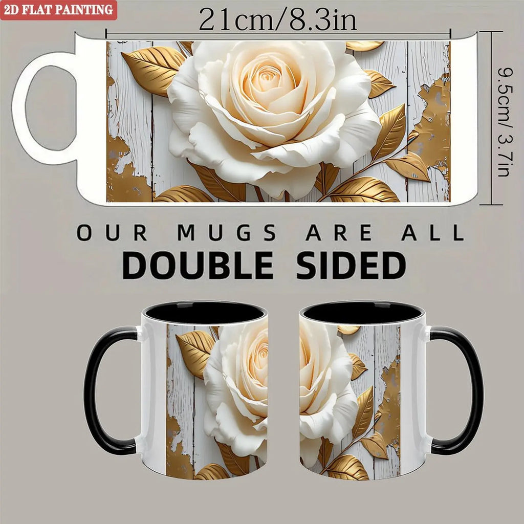 11oz Ceramic Coffee Mug Custom Print Design