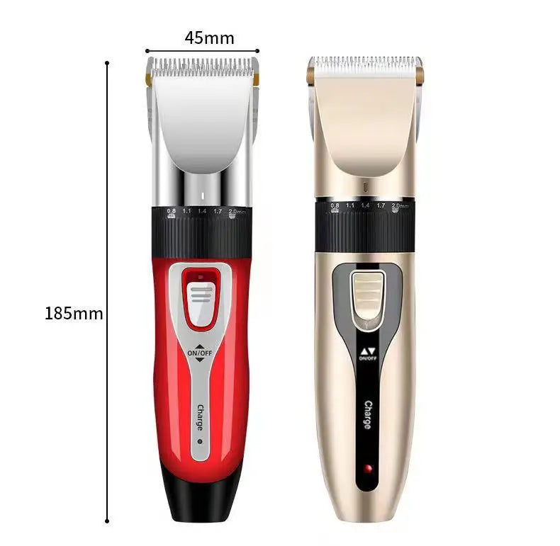 HotSale Professional USB Cordless Electric Portable Hair Trimmer Rechargeable Barber Hair Clipper Kit Ceramic Haircut Grooming