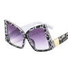 Cat Eye Sunglasses Big Frame Irregular Unusual Sunglasses Two Color Eyeglasses Frames Custom Nose Pad Eyeglasses