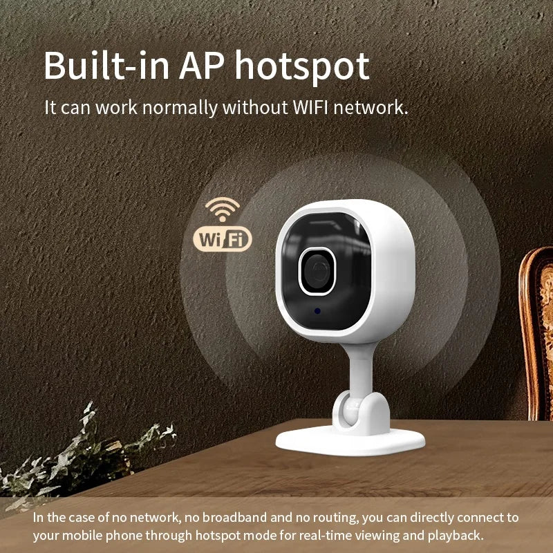 Low Price A3 1080P HD Remote View Wireless Wifi Night Vision Smart Intercom Monitoring Alarm Home Mini Security Camera Ip