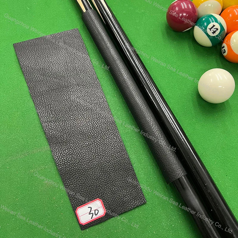 Genuine Cow Skin Pool Billiards Cue Grips Non-Slip Protective Sleeve Wrap with Different Print Pattern Genuine Leather Club Wrap
