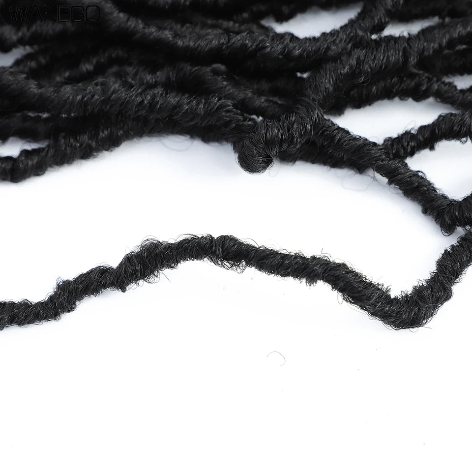 Top Faux Dreadlocks Extension 36 pulgadas Super Long New Faux Locks Crochet Braid Bouclé Pre Extended New Soft Locs Crochet Hair