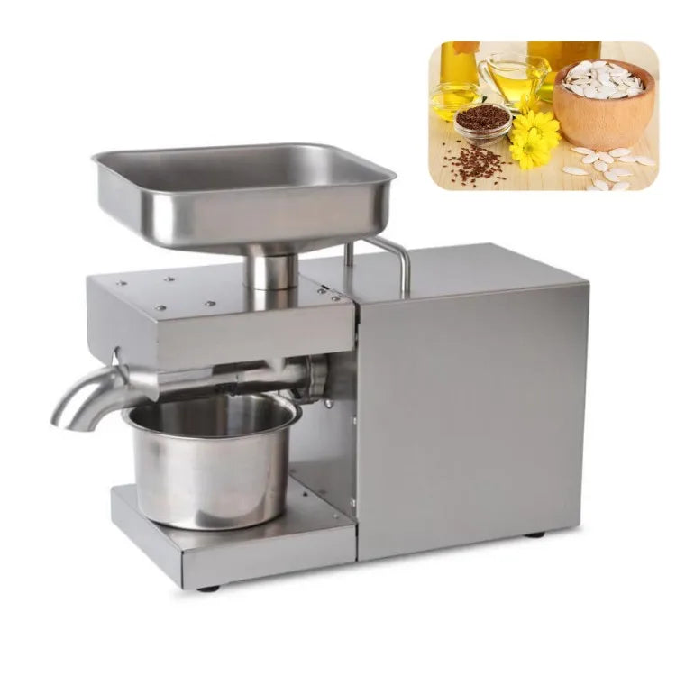 Small Business Kitchen Cold and Hot Press Mini Oil Press Machine Coconut Olive Peanut Sunflower Seed Oil Extractor Price