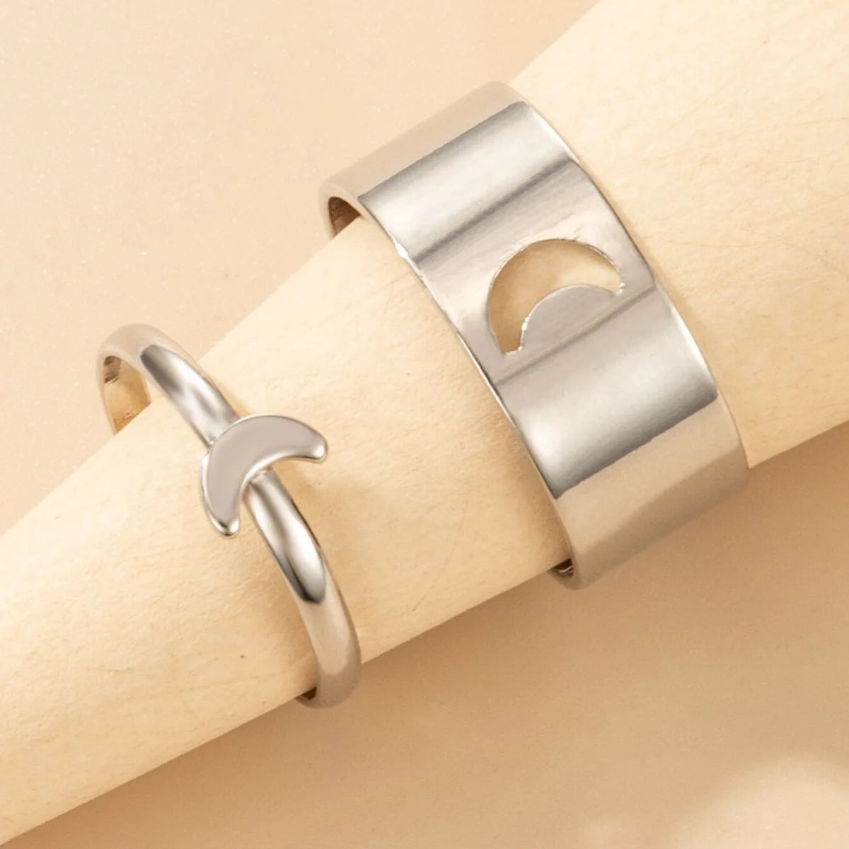 Trendy Gold Butterfly Rings for Women Men Lover Couple Rings Set Friendship Engagement Wedding Open Rings N2203181