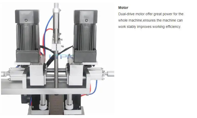 LT-SC440 Automatic Pneumatic Close PET Plastic Water Bottle Screw Plastic Perfume Jar Filling and Capping Sealing Machine