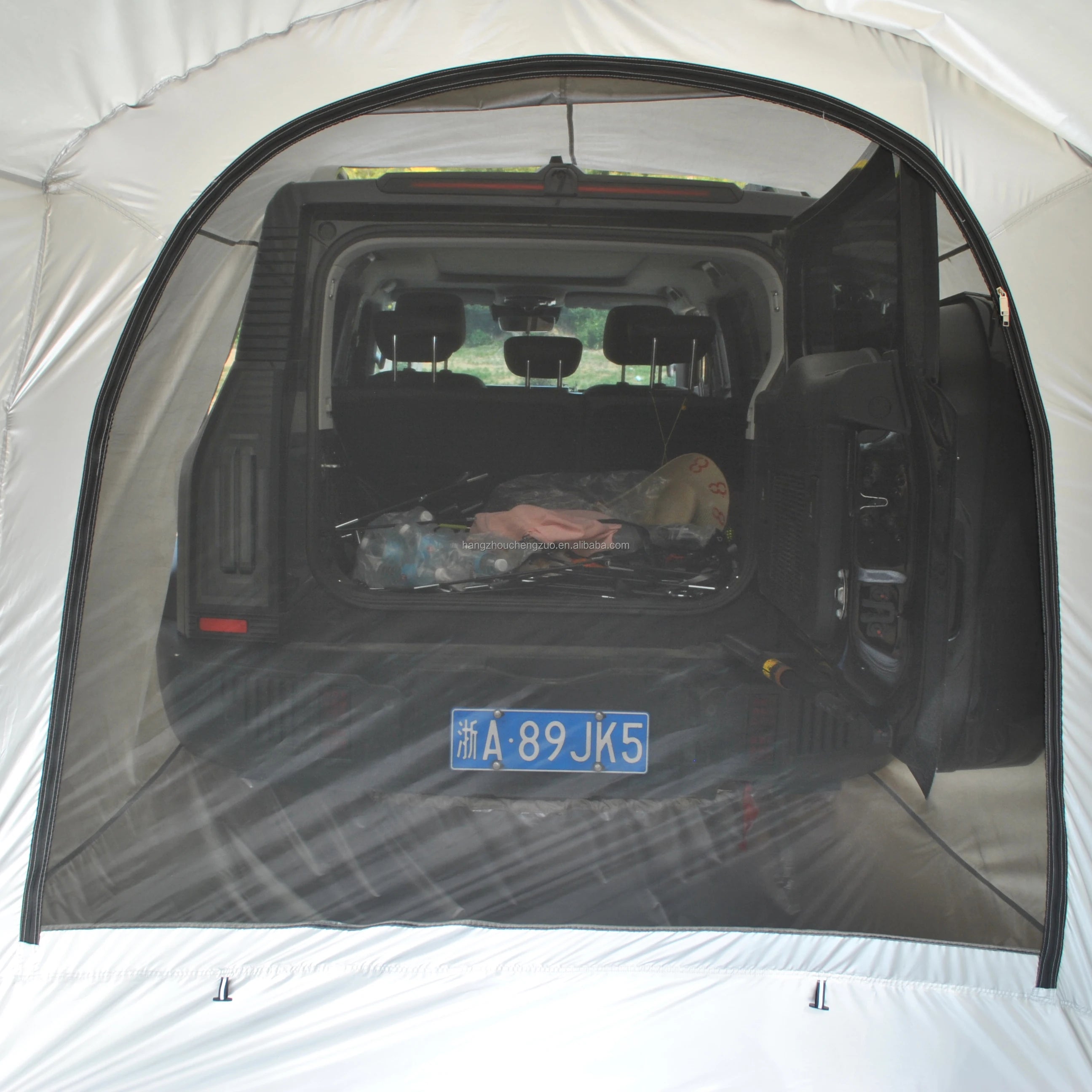 Car Rear Rest Tent Long-distance Driver's Tent 2/3 Person Car Tent, SUV Tailgate Tent, Car Hatchback Tent with Screen Window