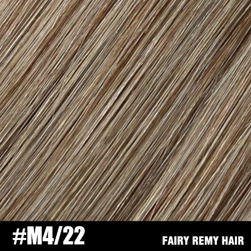 Fairy Remy Hair 20-22" Remy Keratin Flat Tip Human Hair Extensions Straight Capsules Natural Pre Bonded Hair 0.8g/Strand