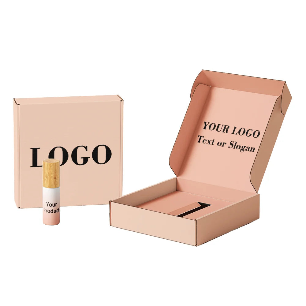Eco-friendly Custom Corrugated Cardboard Gift Box for Luxury Perfume High-end Matt Lamination & Embossing Printed Design