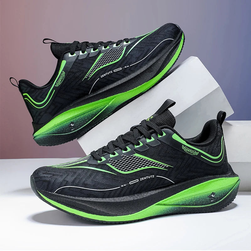 Factory-customized OEM Men's and Women's Running Shoes Jogging Fitness Outdoor Anti-slip Lightweight and Breathable Sports Shoes - Beauty