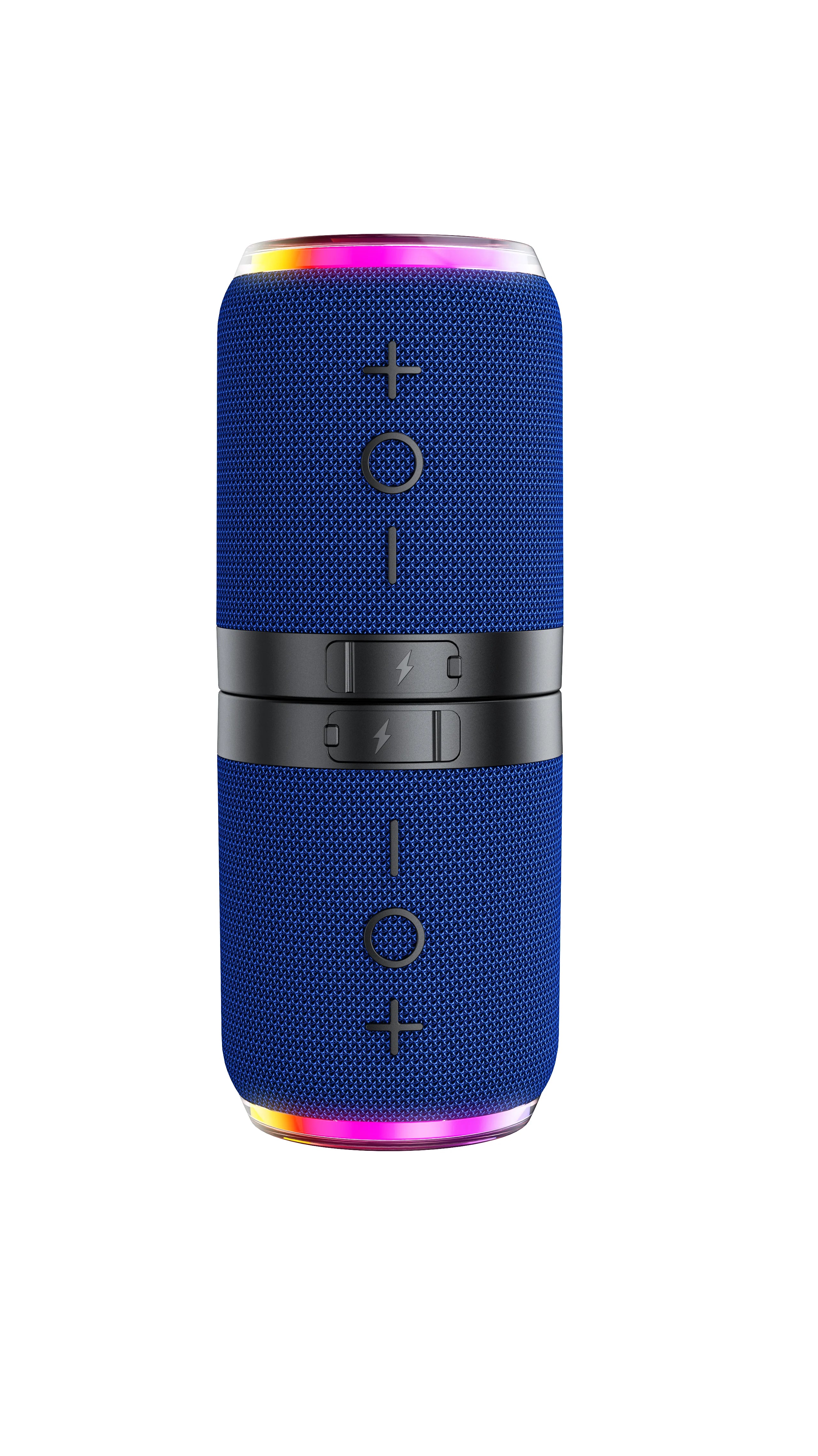 High-Quality New Split-Type Speakers 2 Main Units with 5W*2 BT5.4 BT369 RGB LED Light Rechargeable Battery for Outdoor/Indoor