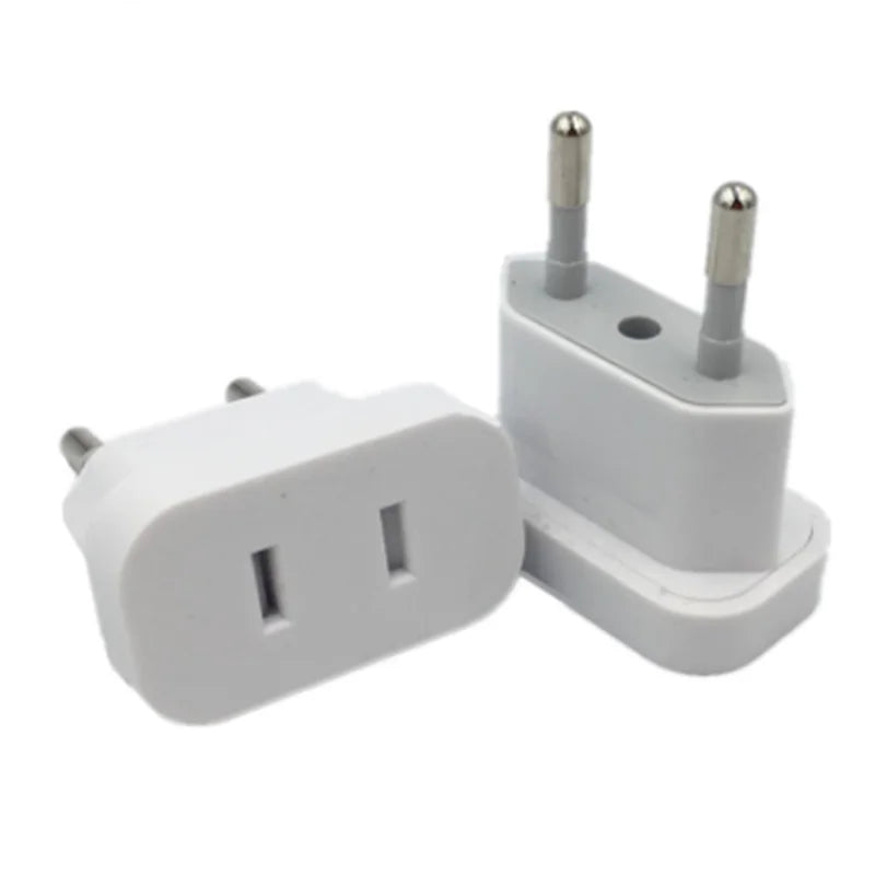 1pcs 220V Power Plug Adapter US To EU Euro Europe Plug Power Plug Converter Travel Adapter US to EU Adapter Electrical Socket