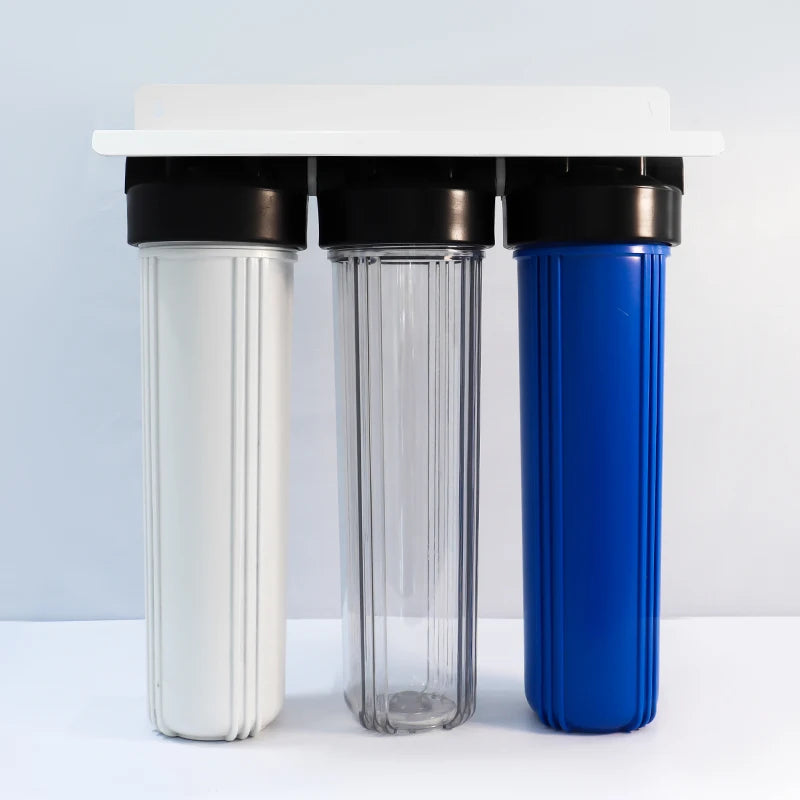 20 Inch Bulky Triple Body Filter Housing for Commercial Water Purification System Filtration