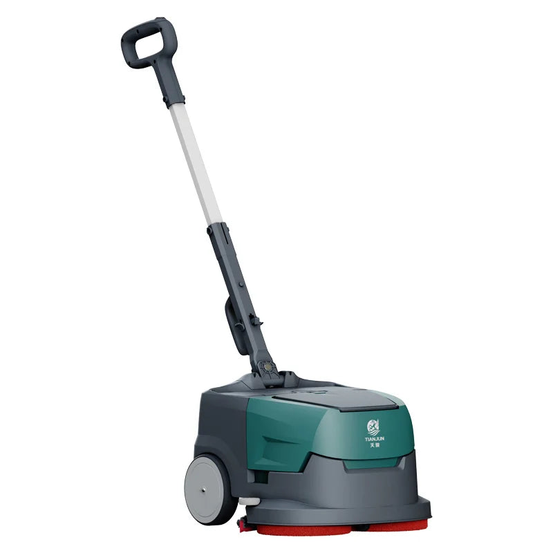 CleanHorse K1 Popular Product Small Dual Brush Walk Behind Household Electric Floor Scrubber