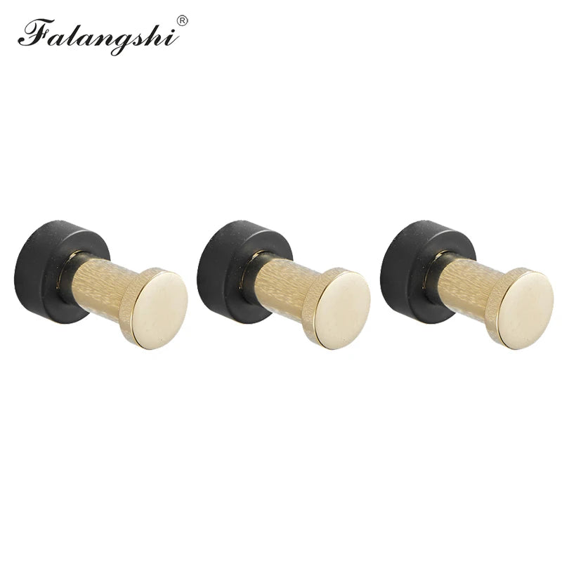 Brass Robe Hooks Clothes Hanger Household Small Decoration Rustproof Towel Hook Coat Hanger Key Rack Bathroom Accessories WB8123