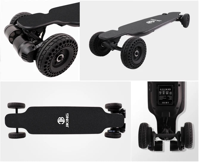 H2X Cheapest Electric Skateboard Dual Belt Motor 3300w Max Speed 35km/h E Skateboard off Road Drop Shipping
