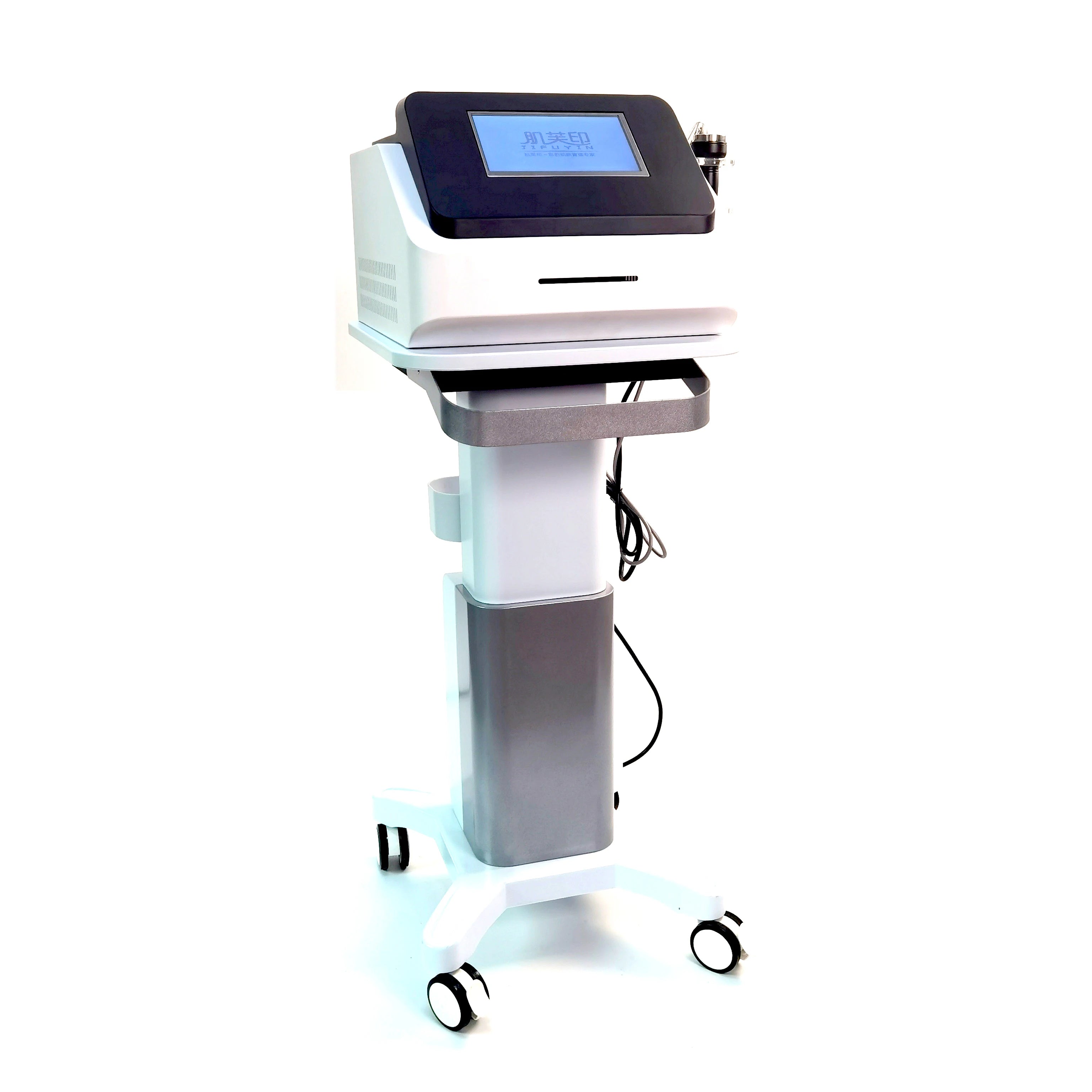 Medical Equipment Beauty Trolley  Four-wheel Portable Beauty Machine Salon Beauty Handcart Trolley