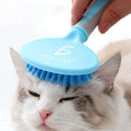 Self-Cleaning Simple Style Pet Massage Comb for Cats by ELEGATE Gentle Grooming Tool Plastic Design Model MAS.07.5 Made Mexico