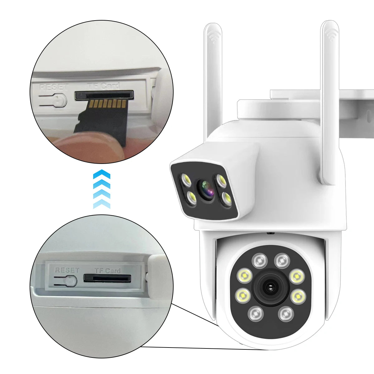 2025 Wifi Smart Mini Home Camera 1080P Wifi HD Night Vision Indoor Network IP Camera for Baby Cctv Monitor