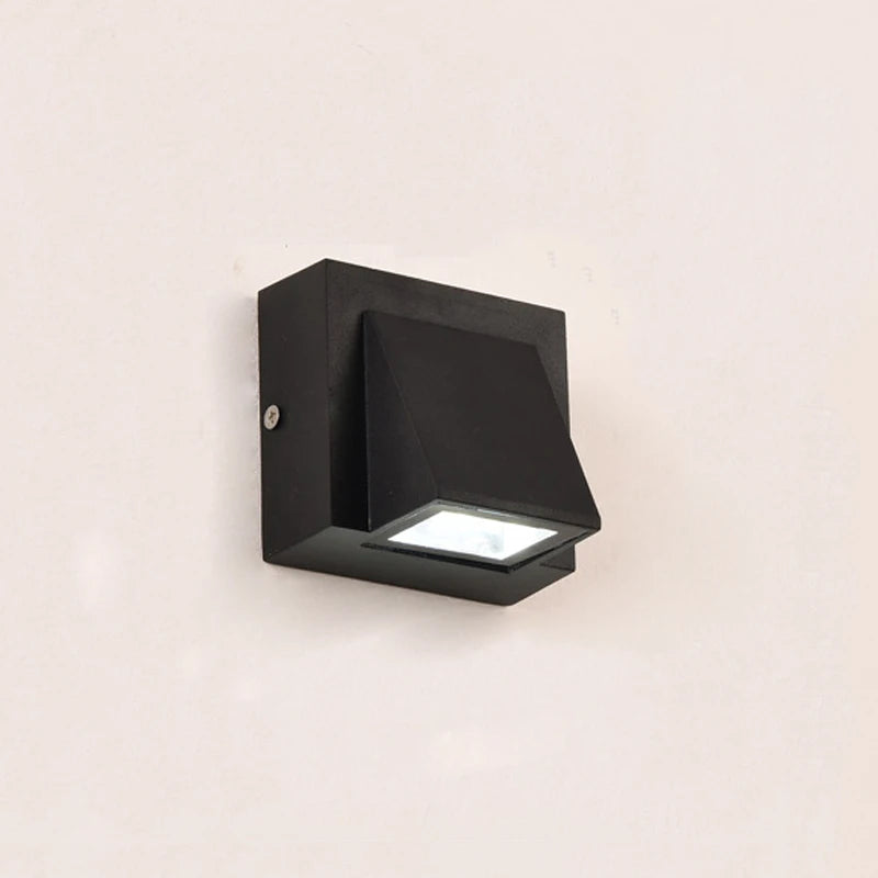 Home Decor 5W 15W LED Wall Light Indoor Outdoor Waterproof Aluminum Three-head Wall Lamp for Garden Porch Bedroom Stairs Lights