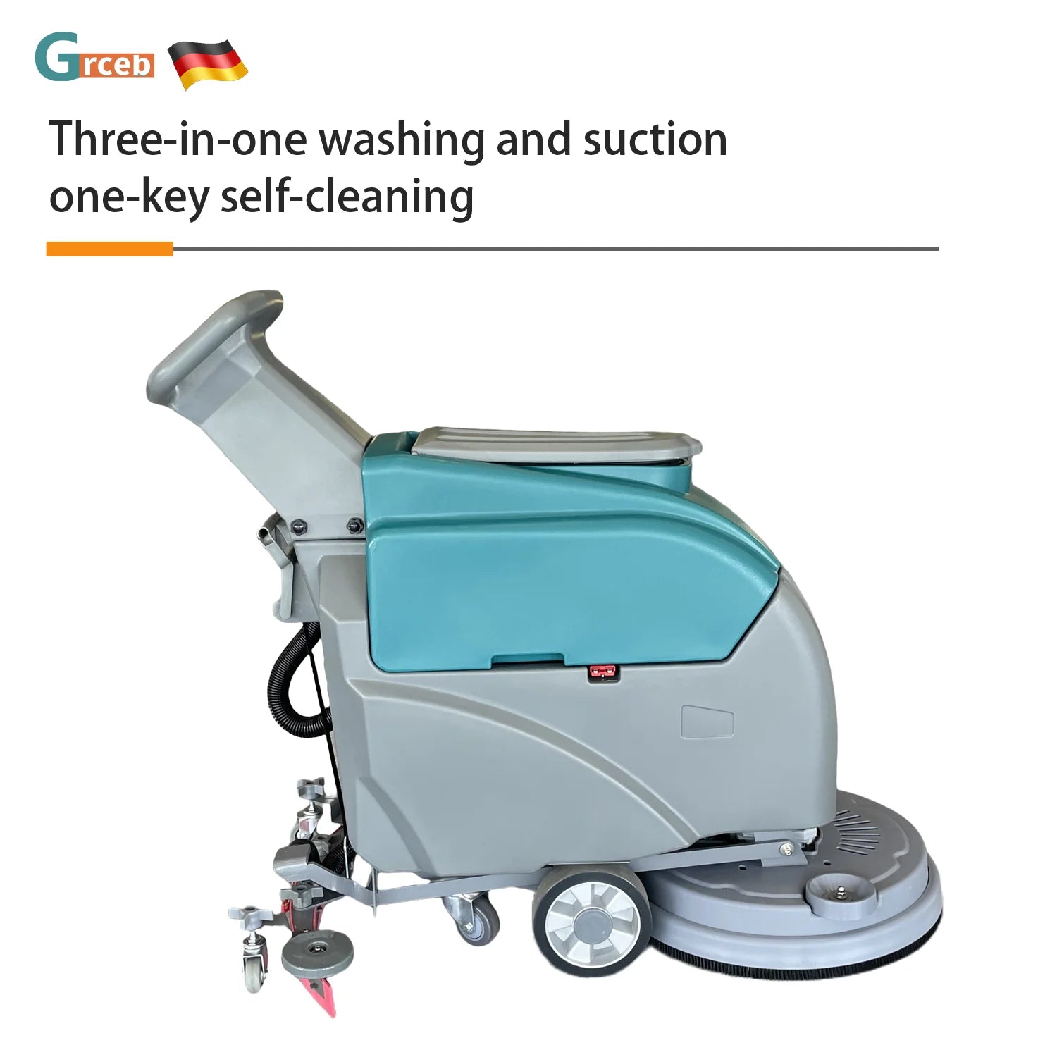 Best Selling GS460 Walk-Behind Floor Scrubber Electric Cleaning Equipment with New Condition for Home Restaurant Use