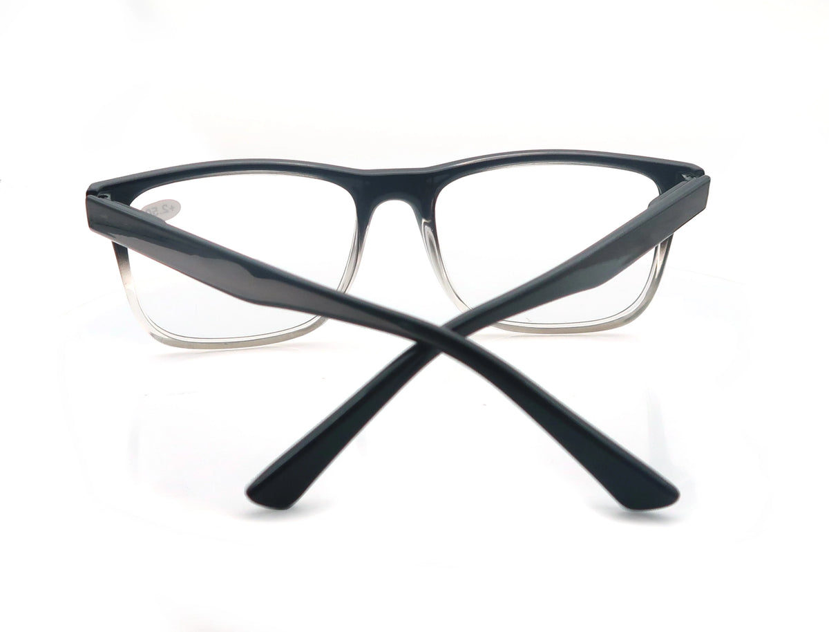 Oversized Reading Glasses Men Big Head Readers Women XL Eyeglasses Wide Square Large Read Glasses With Spring Hinge Clear Vision