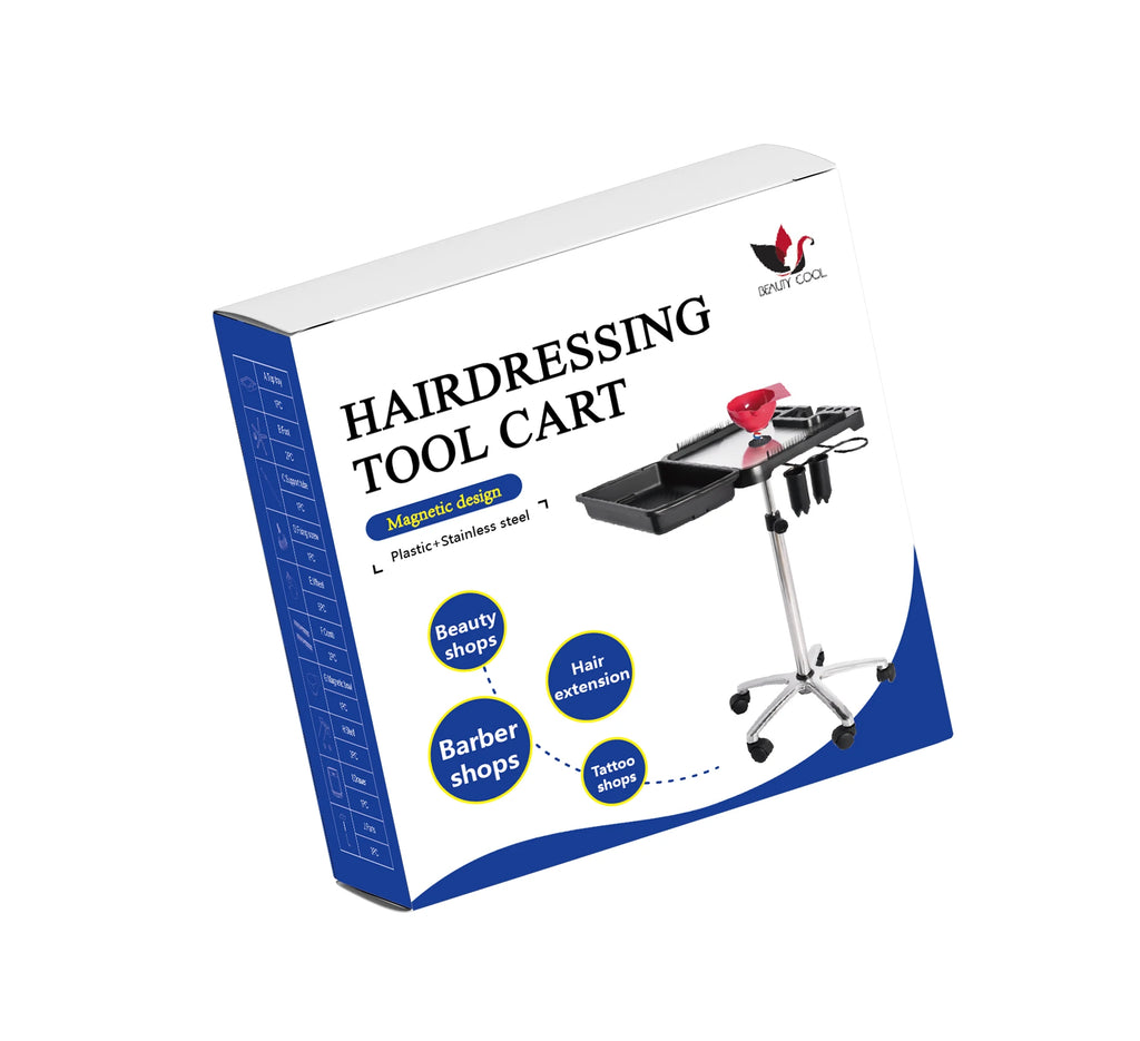 Modern Style Salon Trolley with New Innovation Removable Hair Extension Tray 1 Piece Beauty Salon Equipment 7 Days Traditional