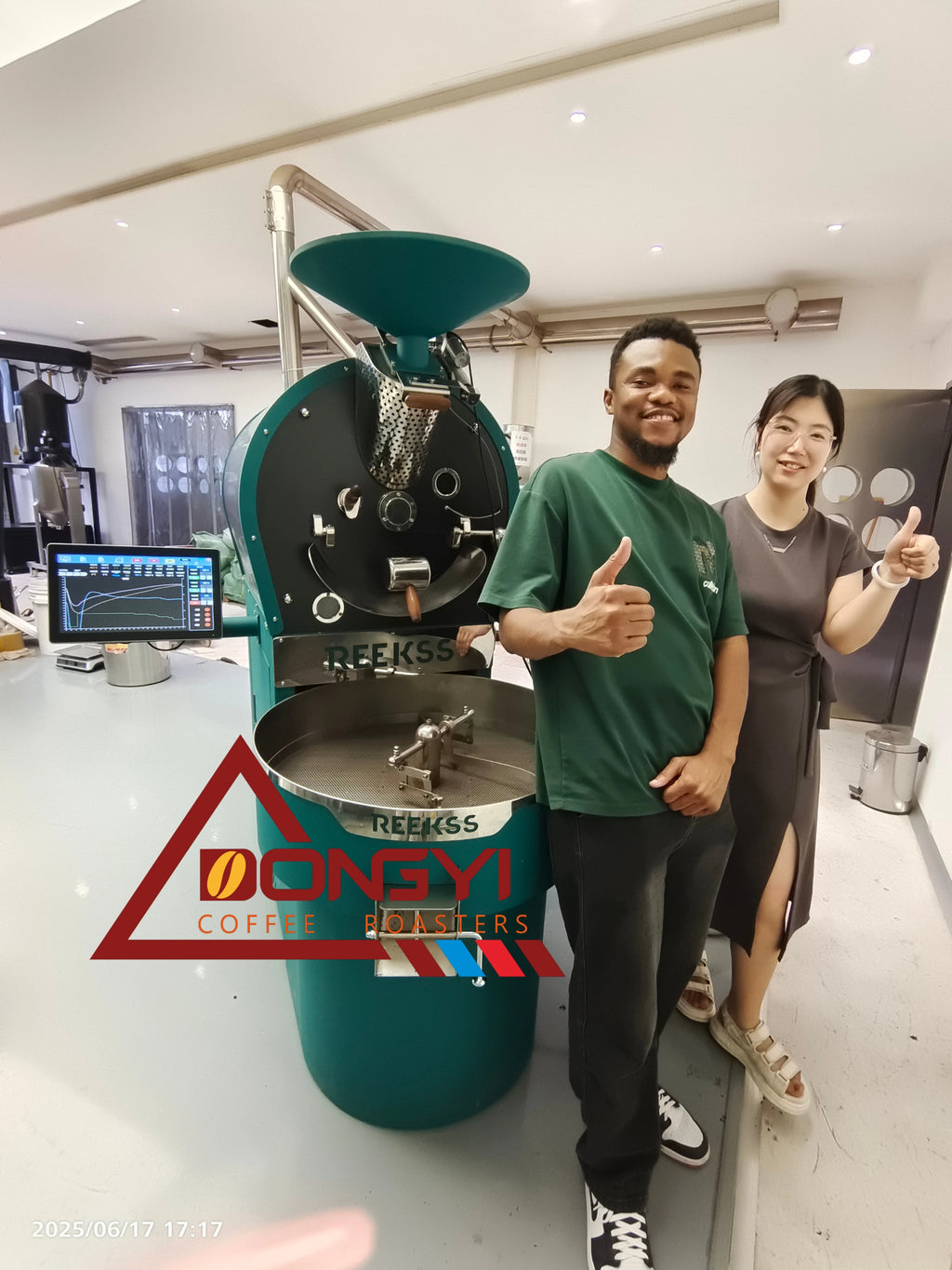 Dongyi BR Series  2.5kg   Commercial Coffee Roaster Specialty Coffee Roasting Green Bean Roasting Machine