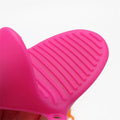 1pc Thicken Baking Silicone Oven Mitts Microwave Oven Glove Heat Insulation Anti-slip Grips Bowl Pot Clips Kitchen Gadgets