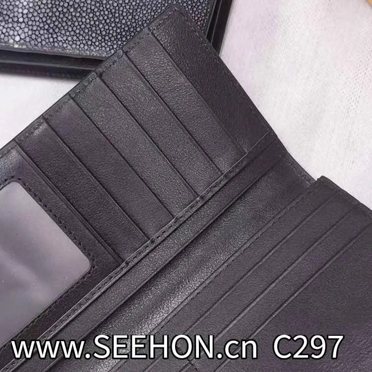 100% Croco Genuine Leather High Quality   Leather Product Genu Premium Premium Crocodile Material Purse