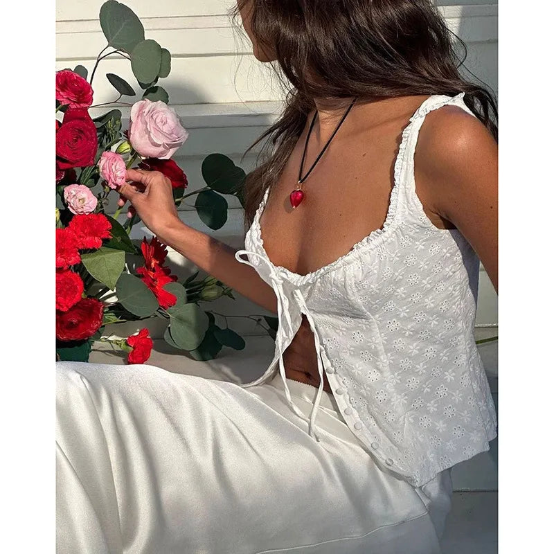 Women T-Shirt Y2k Crop Tops Tees Lace Slim Graphic Summer Korean Fashion Streetwear Short Sleeve Aesthetic Clothes  2442