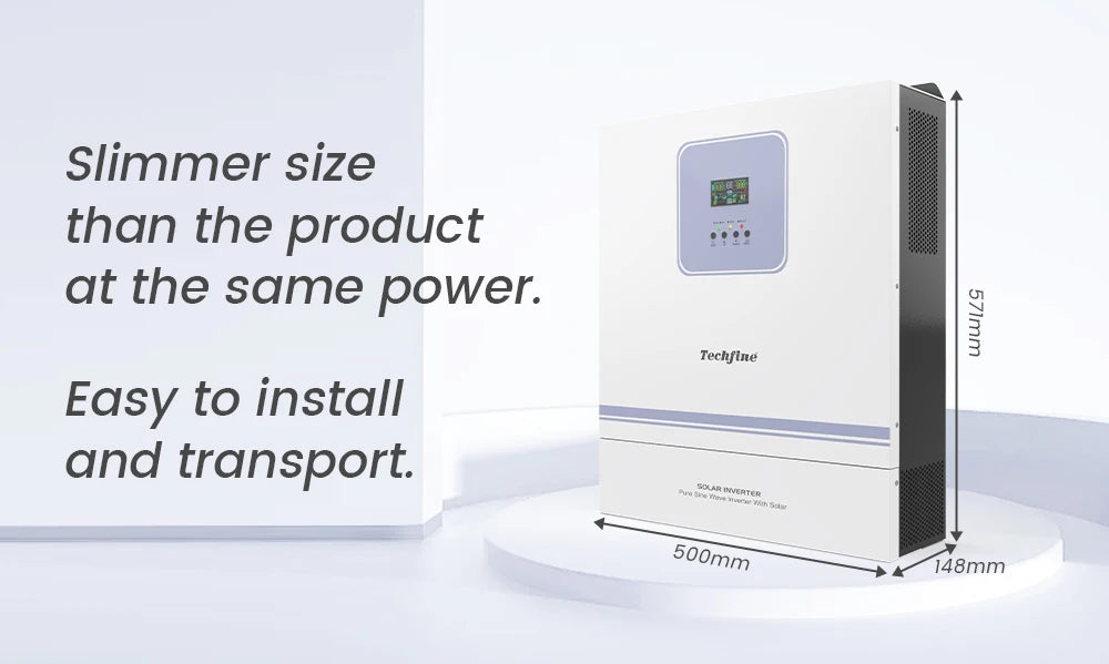 11KVA 11000w 150A MPPT Inverter 48V 11KW Hybrid Solar Inverter for Solar Energy System Wifi and Parallel Optional