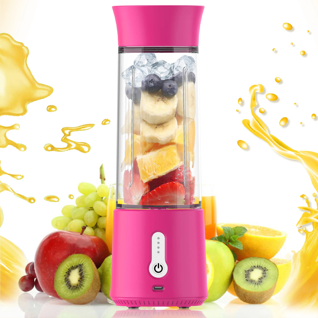 Patent A7 Fresh Juice Portable Blenders Mini Fresh Fruit Smoothie Milkshake Mixer Licuadora Portatil Juicer with 6blades for Gym