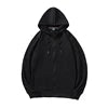 Comfortable Fabric Cotton Men's Hoodies Zipper up Hooded Sweatshirts Support Custom Printed logo Sweater