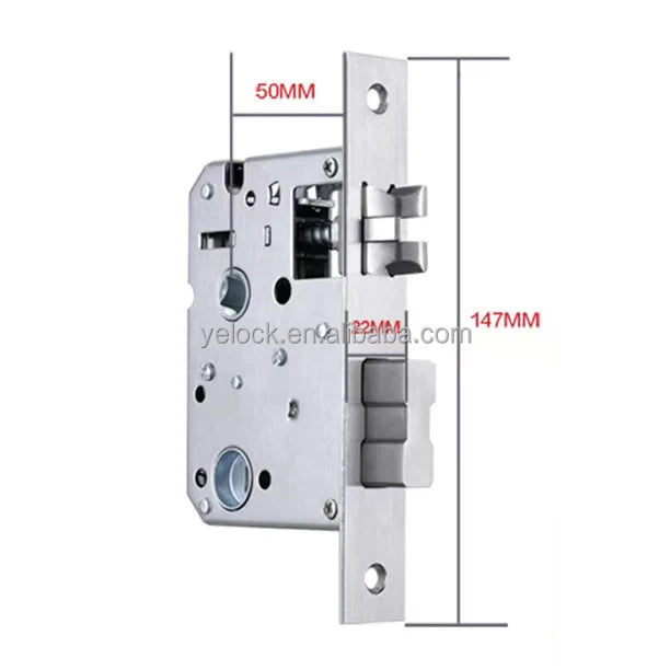 Tuya ZigBee Saas Wifi Remote Control Stainless Steel Waterproof IC Card RFID Hotel Lock Digital Electronic Smart Hotel Door Lock
