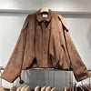 Boutique Wholesale 2025 Autumn New Fashion Lapel Loose Casual Versatile Long Sleeved Women's Jacket