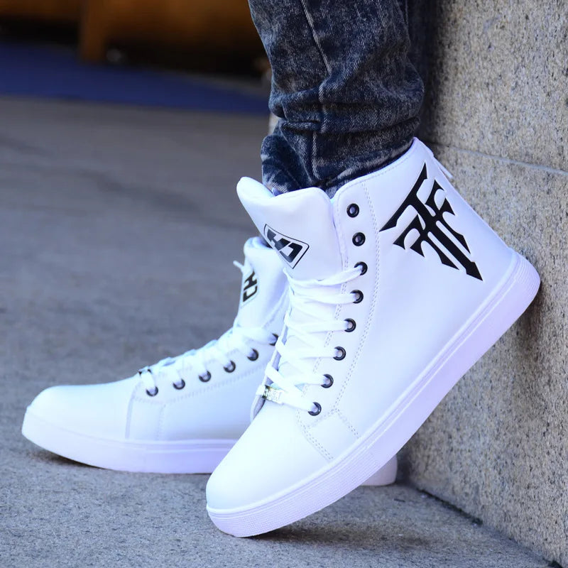 Men Boots Comfortable Quality High Top Shoes New Casual Shoes Botas Breathable Masculinas Super Hot Spring and Autumn Plus Sizes