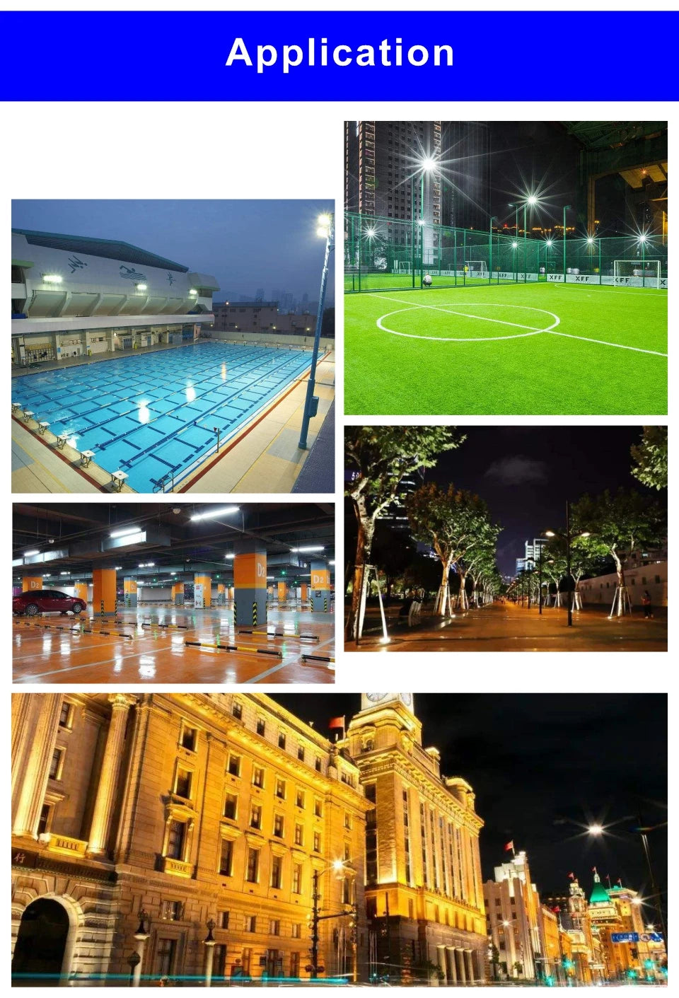 2pcs/lot 50W Led Flood Light AC 220V 230V 240V Outdoor Floodlight Spotlight IP65 Waterproof LED Street Lamp Landscape Lighting