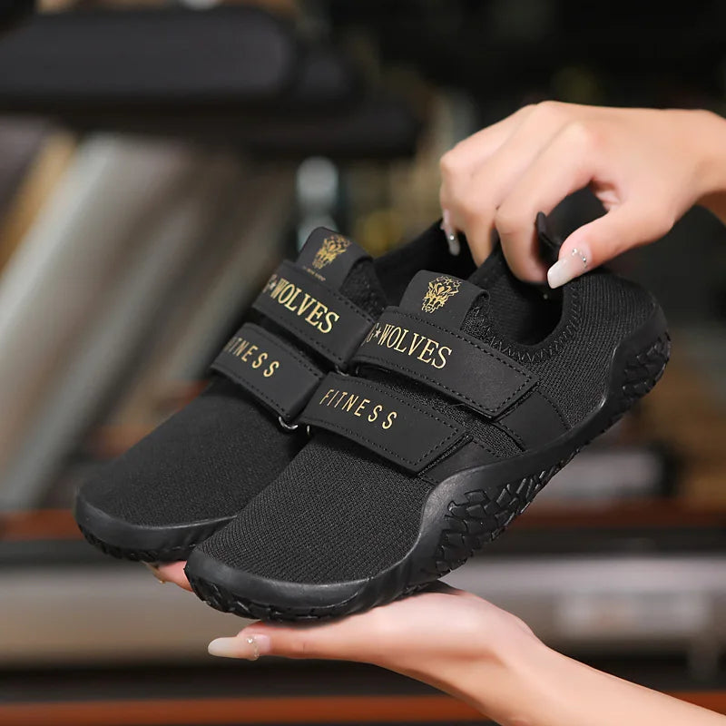 Wholesale Unisex Breathable PU Upper & Outsole All Season Fitness Squat Deadlift Gym & Weightlifting Shoes