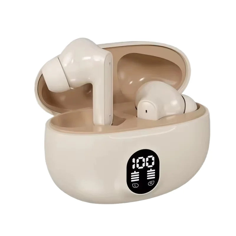 Wireless Sports Earphones Headphones JL Chipset Digital Display Low Latency Waterproof Sports Headphones